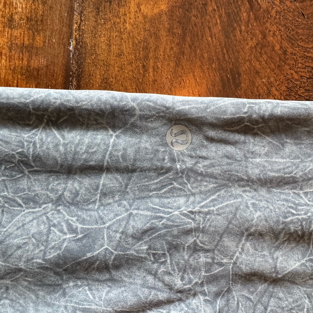 lululemon athletica Gray Patterned Leggings